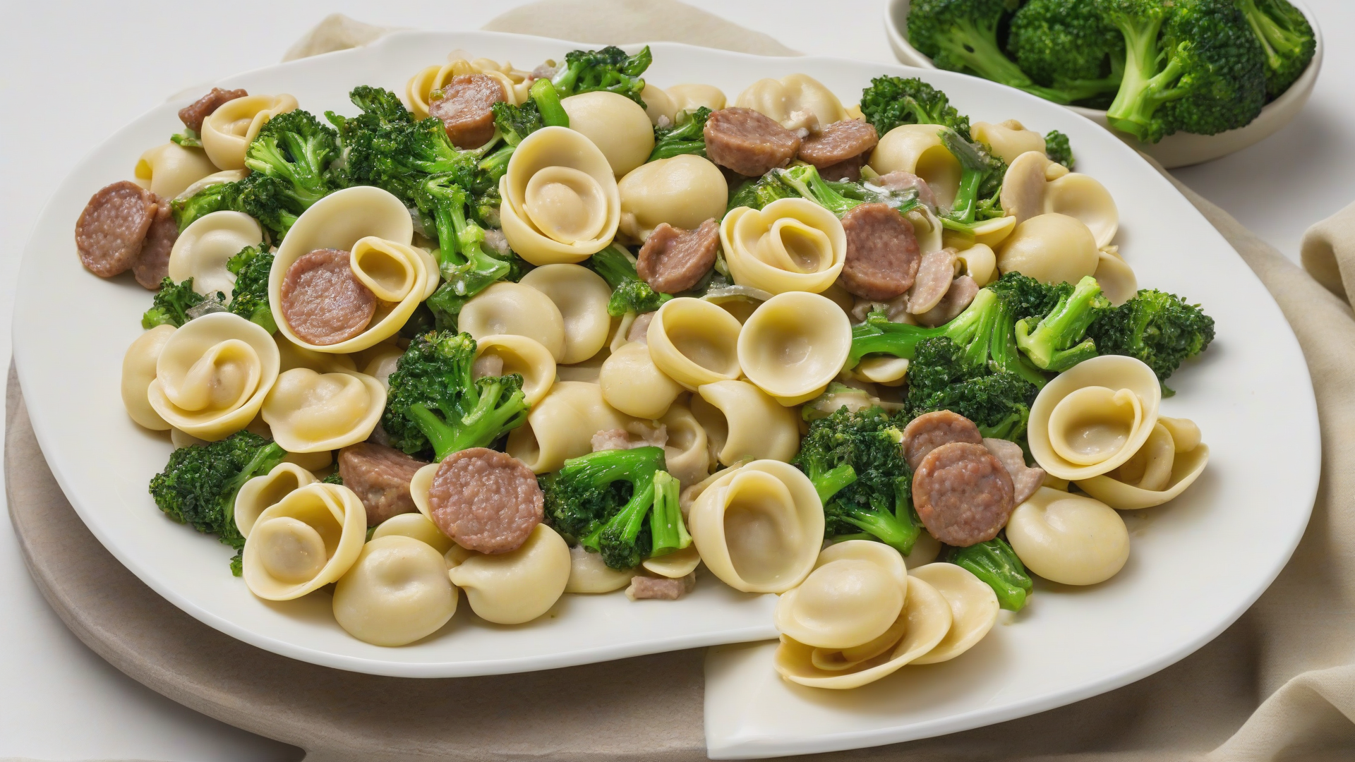 orecchiette cime di rapa e salsiccia